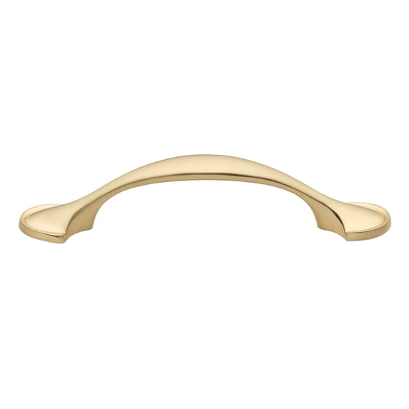 GlideRite 3 in. Center-Center Classic Arch Cabinet Pull, Champagne Gold - 83167-CHPG, 1 Pack