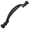 thumbnail image 1 of GlideRite 3 in. Center Classic Arch Cabinet Pull, Matte Black, 1 of 5