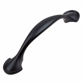 GlideRite 3 in. Center Classic Arch Pull Cabinet Hardware Handle, Matte Black, Pack of 25