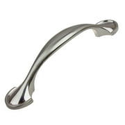 GlideRite 3 in. Center Classic Arch Pull Cabinet Hardware Handle, Satin Nickel, Pack of 25