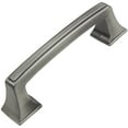 thumbnail image 1 of GlideRite 3 in. Center Classic Base Pull Cabinet Hardware Handle, Satin Pewter, 1 of 5