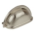 thumbnail image 1 of GlideRite 3 in. Center Classic Bin Cabinet Hardware Handle Pulls, Satin Nickel, Pack of 10, 1 of 4
