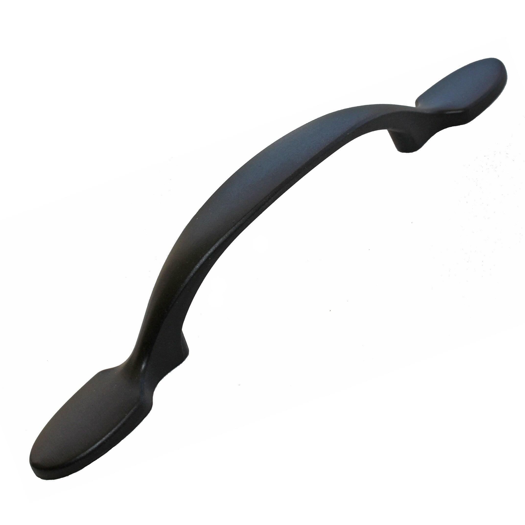 GlideRite 3 in. Center Classic Kitchen Cabinet Pulls, Matte Black, Pack ...