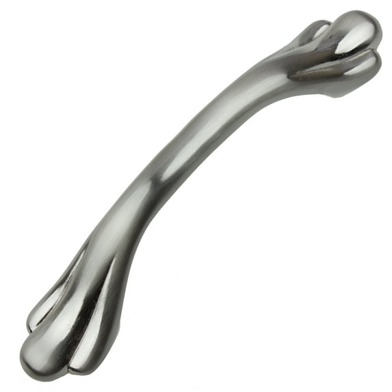 GlideRite 3 in. Center Classic Paw Cabinet Pulls, Satin Nickel, Pack of 25