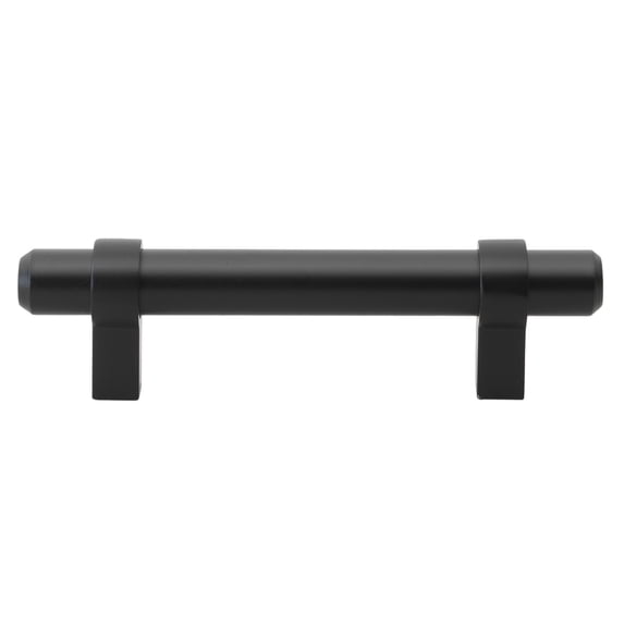 GlideRite 3 in. Center European Style Solid Steel Bar Pulls, Oil Rubbed Bronze, Pack of 10