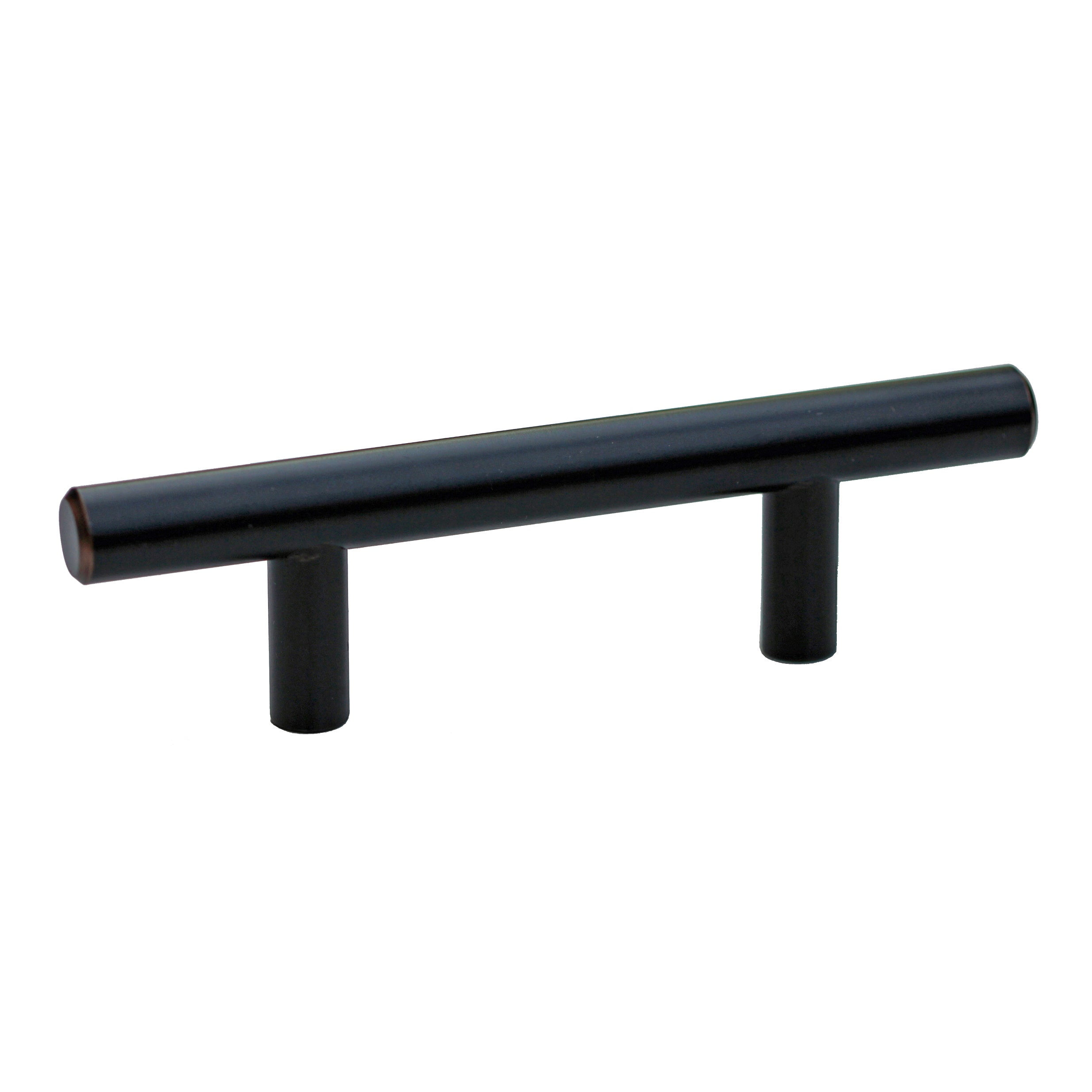 3" Oil Rubbed Bronze Modern Bar Pulls with Mounting Hardware