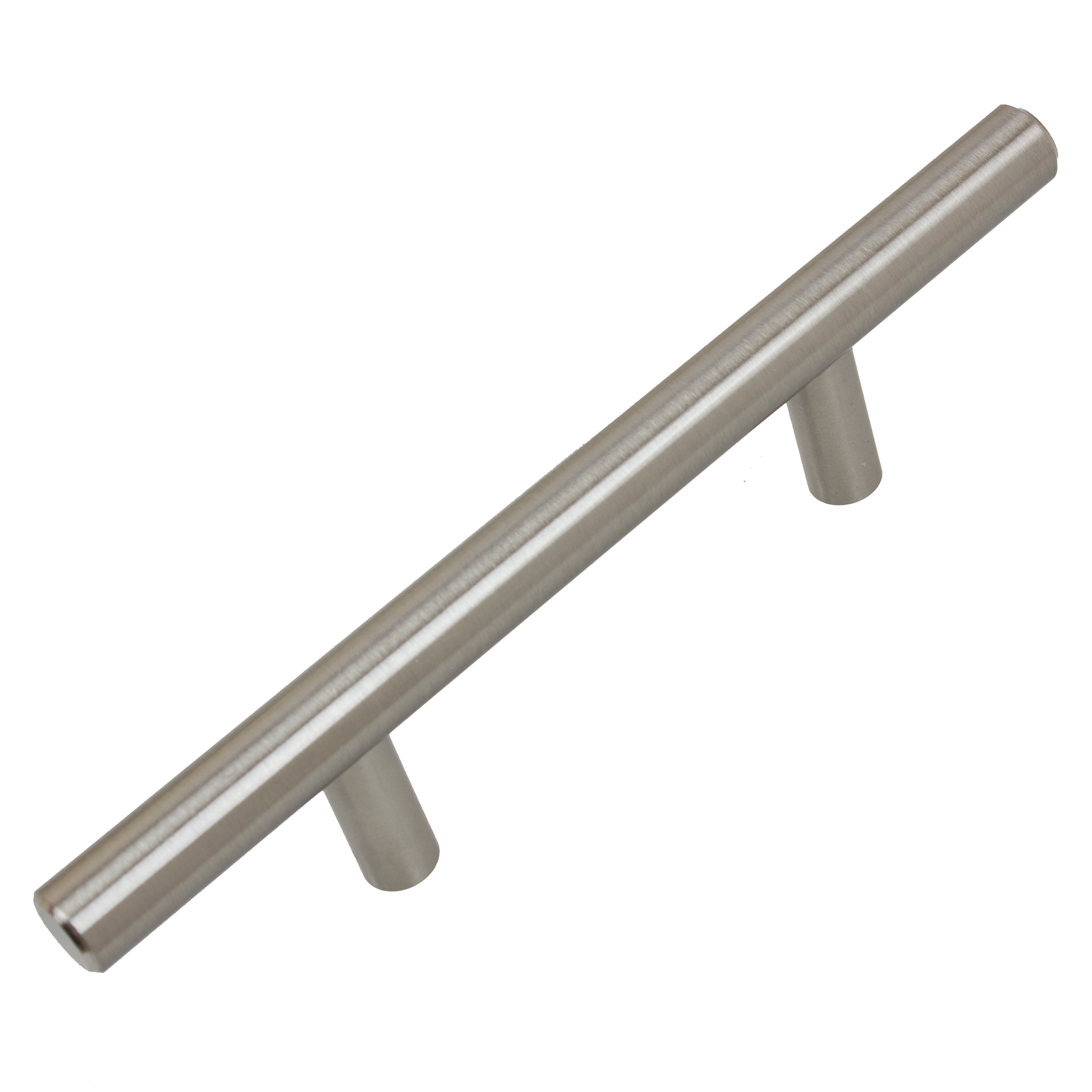 Stainless Steel 3" Modern Bar Cabinet Pulls, Pack of 10