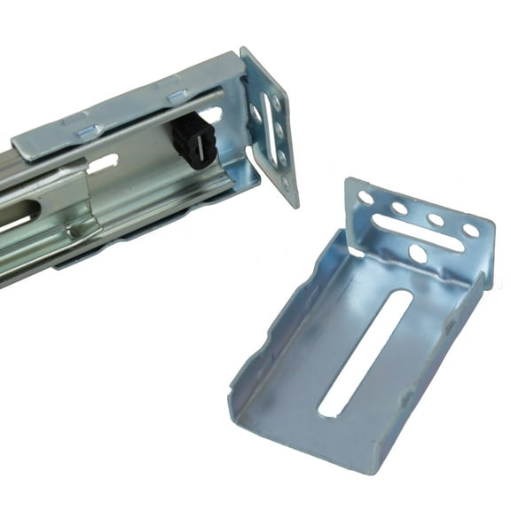 GlideRite 35 Series Drawer Slides Face-Frame Rear-Mounting Brackets, 1 Pair
