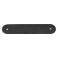 thumbnail image 1 of GlideRite 4-3/4" Rounded Backplate 3-3/4" 96mm Center-Center, Matte Black, 1 of 3