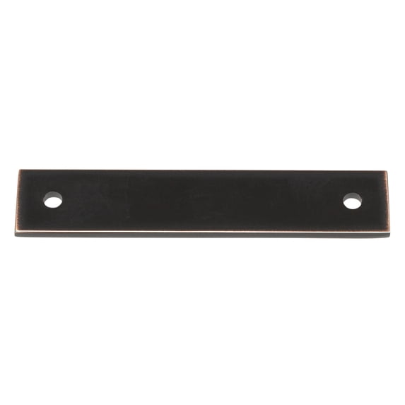 GlideRite 4-3/4" Squared Backplate 3-3/4" 96mm Center-Center, Oil Rubbed Bronze