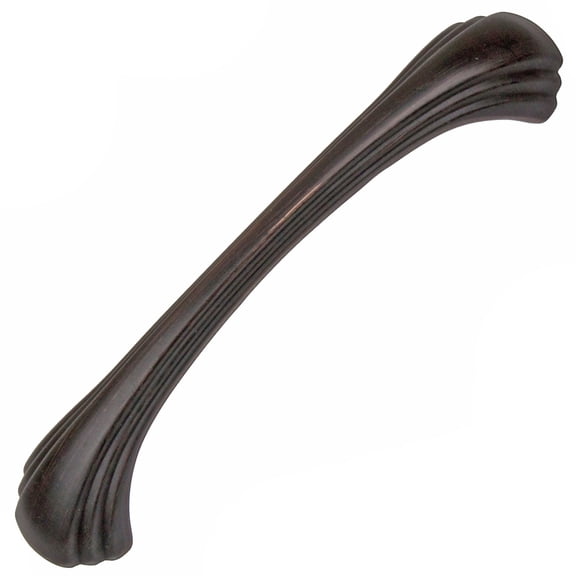GlideRite 4.56 in. Center Shell Cabinet Pulls, Oil Rubbed Bronze, Pack of 25