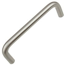 GlideRite  5-Pack 4 in. Center Solid Steel Wire Pulls - Stainless Steel