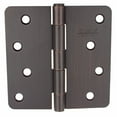 thumbnail image 1 of GlideRite 4 in. Steel Door Hinges with 1/4 in. Corner Radius, Oil Rubbed Bronze finish, Pack of 12, 1 of 3