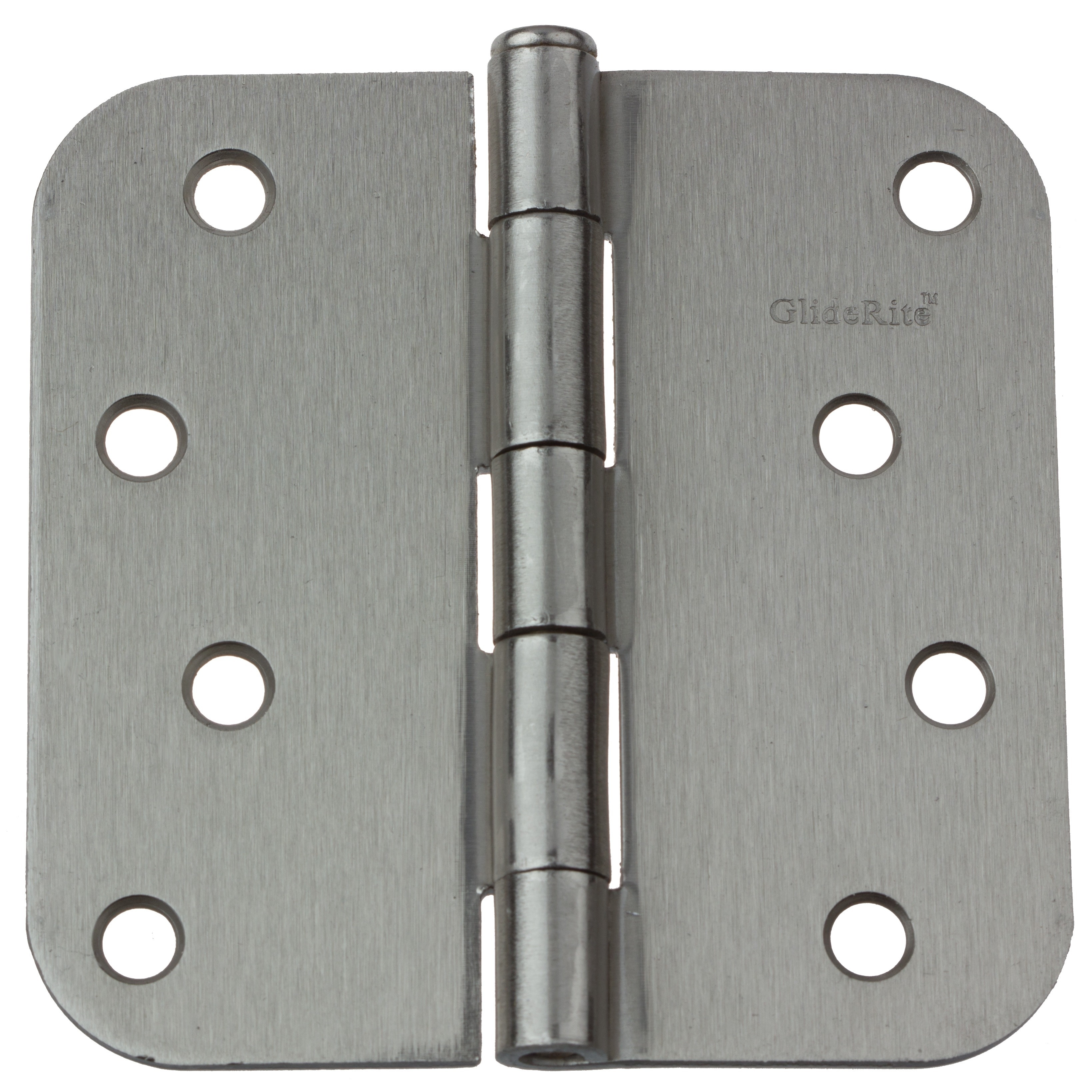 GlideRite 4inch Satin Nickel Door Hinges (Pack of 12)