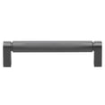thumbnail image 1 of GlideRite 5-1/16 in. (128mm) Center-Center Knurled Cabinet Bar Pull, Matte Black - 4788-128-MB, 25 Pack, 1 of 4