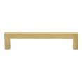 thumbnail image 1 of GlideRite 5-1/16 in. (128mm) Center-Center Solid Square Bar Cabinet Pull, Champagne Gold, 25 Pack, 1 of 4