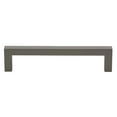 thumbnail image 1 of GlideRite 5-1/16 in. (128mm) Center-Center Solid Square Bar Cabinet Pull, Graphite Gray, 25 Pack, 1 of 4