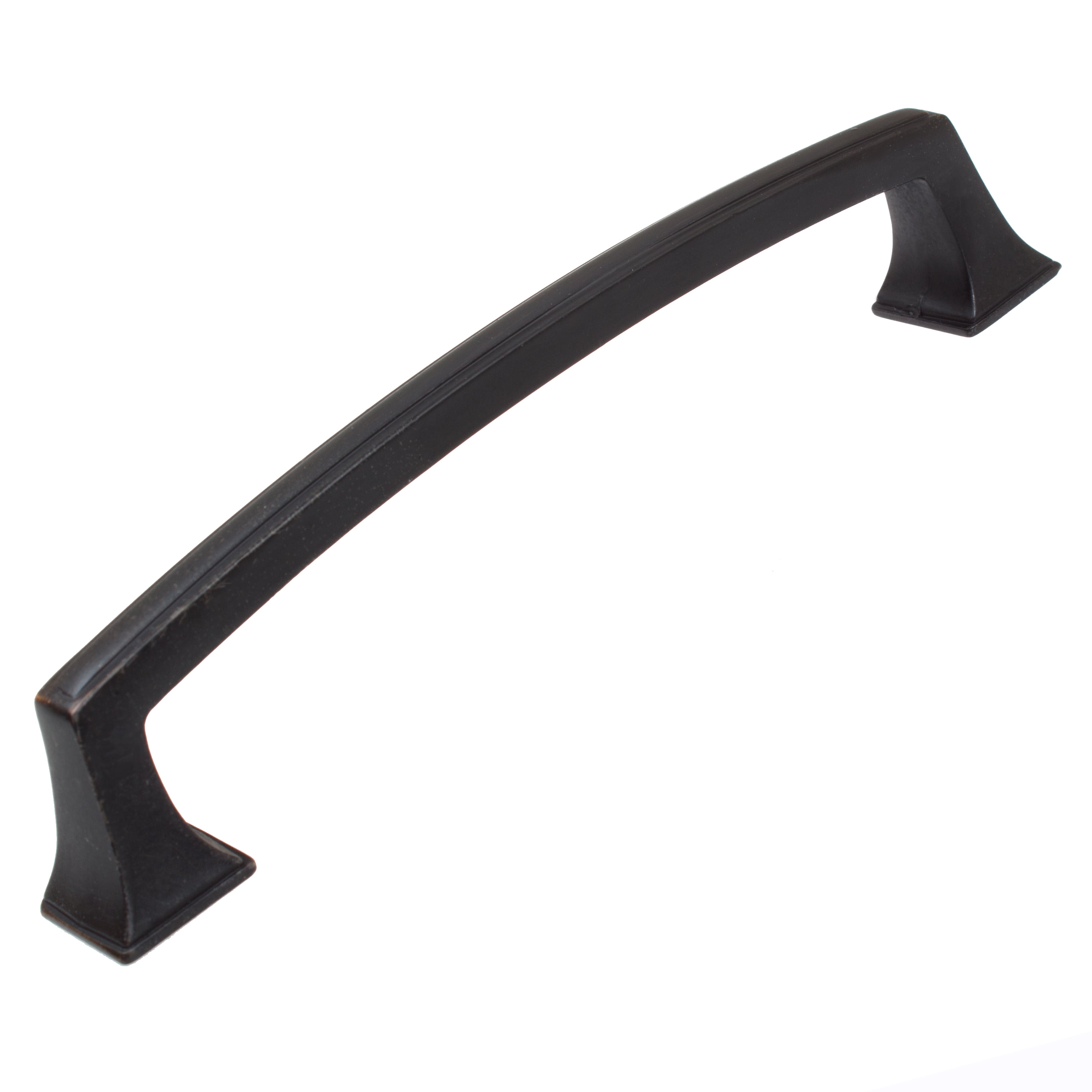 GlideRite 5 in. Center Classic Base Pull Cabinet Hardware Handles, Oil Rubbed Bronze, Pack of 5