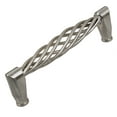 thumbnail image 1 of GlideRite 5 in. Center Classic Twisted Birdcage Pulls Solid Steel Cabinet Handle, Satin Nickel, Pack of 10, 1 of 5