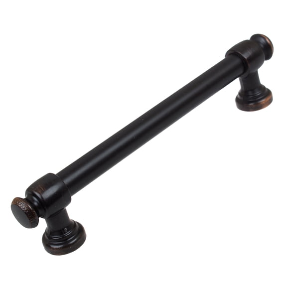 GlideRite 5 in. Center Euro Cabinet Bar Pull, Oil Rubbed Bronze