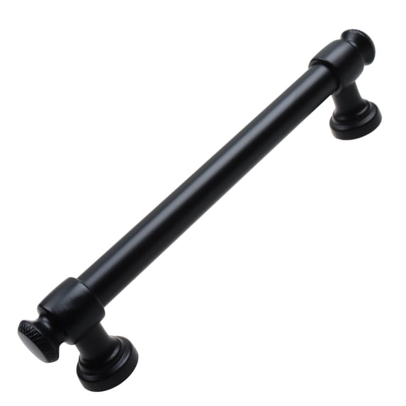 GlideRite 5 in. Center Euro Cabinet Bar Pulls, Matte Black, Pack of 25