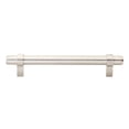 thumbnail image 1 of GlideRite 5 in. Center European Style Solid Steel Bar Pulls, Stainless Steel, Pack of 25, 1 of 3