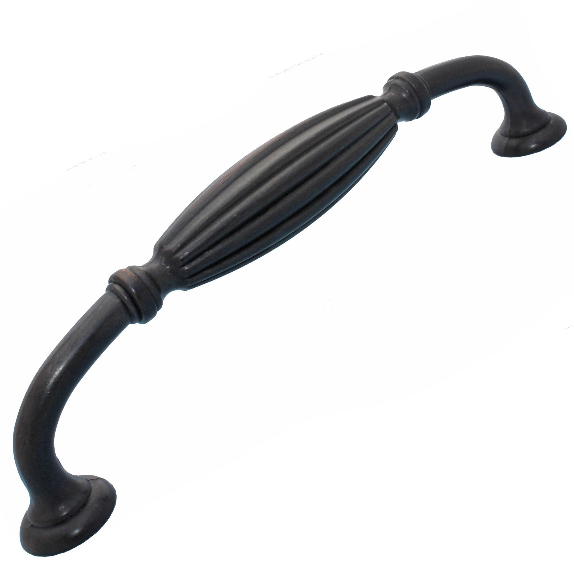 GlideRite 5 in. Center Fluted Cabinet Pulls, Oil Rubbed Bronze, Pack of 10