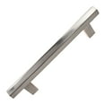 thumbnail image 1 of GlideRite 5 in. Center Solid Hexagon Bar Pull Cabinet Hardware Handle, Satin Nickel, Pack of 10, 1 of 4
