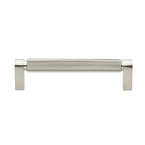 GlideRite 5 in. Center Solid Knurled Cabinet Pull, Satin Nickel, Pack of 5