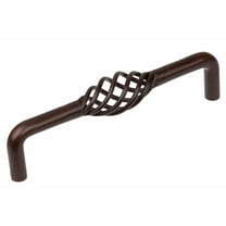 GlideRite 5 in. Center Twisted Birdcage Cabinet Pulls, Rustic Bronze, Pack of 10