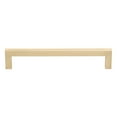 thumbnail image 1 of GlideRite 6-1/4 in. (160mm) Center-Center Solid Square Bar Cabinet Pull, Champagne Gold, 10 Pack, 1 of 4