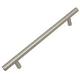 thumbnail image 1 of GlideRite 6-1/4 in. Center Solid Modern Cabinet Bar Pull, Stainless Steel, Pack of 10, 1 of 5