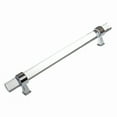 thumbnail image 1 of GlideRite 6.25 in. Center Acrylic Cabinet Bar Pulls, Polished Chrome, Pack of 10, 1 of 3
