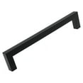 thumbnail image 1 of GlideRite 6.25 in. Center Solid Square Bar Cabinet Pull, Matte Black, 1 of 4