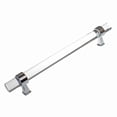 thumbnail image 1 of GlideRite 6-5/16 in. Center Acrylic Cabinet Bar Pull, Polished Chrome, 1 of 4