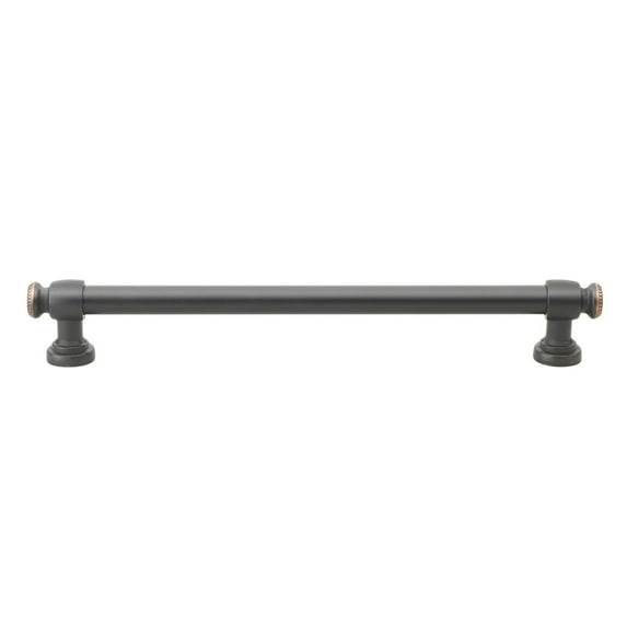 GlideRite 6-5/16 in. Center Euro Cabinet Bar Pulls, Oil Rubbed Bronze, Pack of 25