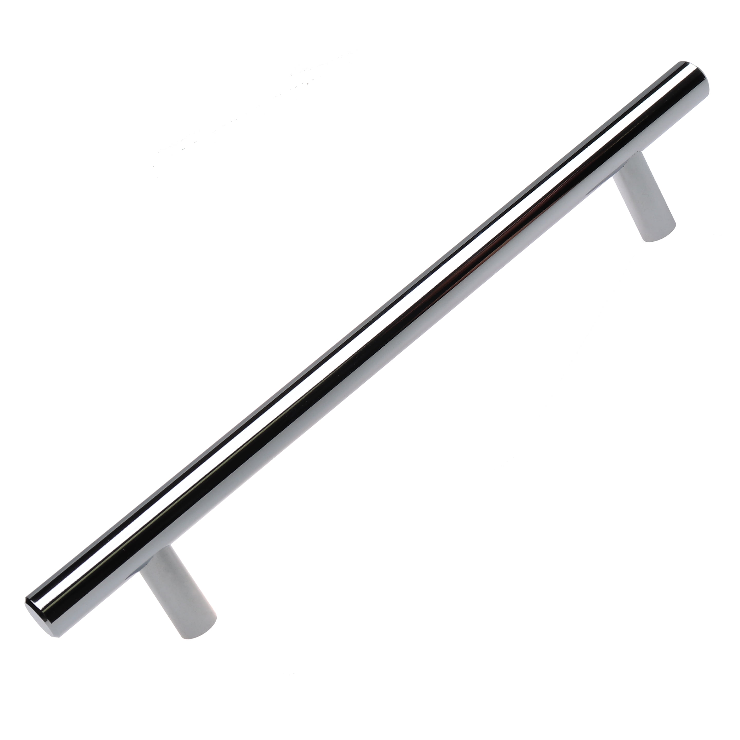 Polished Chrome 6-5/16" Modern Cabinet Bar Pulls Multipack