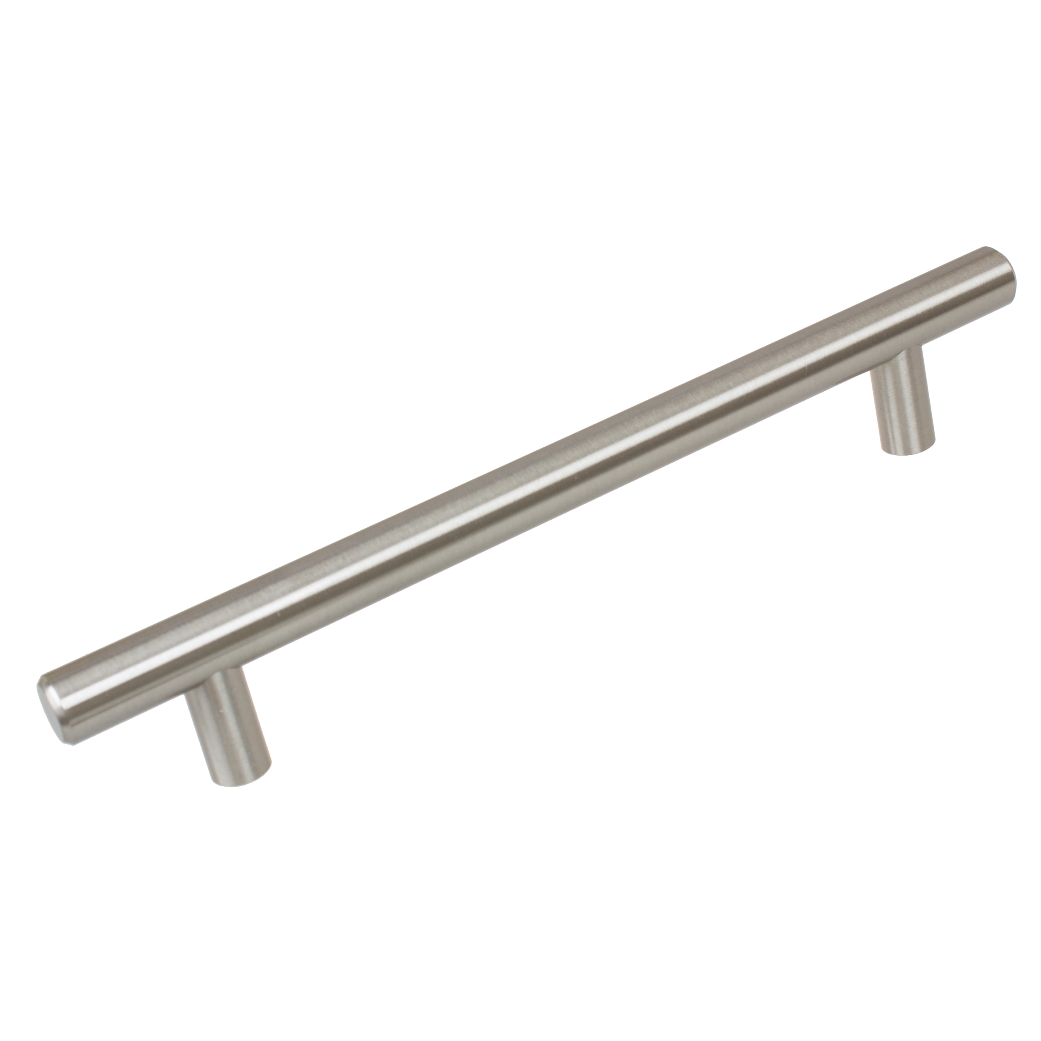 GlideRite 65/16 in. Center Solid Thick Bar Pulls, Stainless