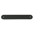 thumbnail image 1 of GlideRite 6" Rounded Backplate 5-1/16" 128mm Center-Center, Matte Black, 1 of 3