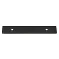 thumbnail image 1 of GlideRite 6" Squared Backplate 3-3/4" 96mm Center-Center, Matte Black, 1 of 3