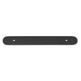 thumbnail image 1 of GlideRite 7-1/4" Rounded Backplate 5-1/16" 128mm Center-Center, Matte Black, 1 of 3