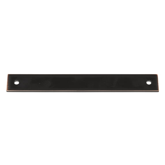 GlideRite 7-1/4" Squared Backplate 6-5/16 in. 160mm Center-Center, Oil Rubbed Bronze