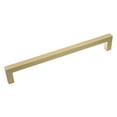thumbnail image 1 of GlideRite 7.56 in. Center Solid Square Bar Cabinet Pull, Satin Gold, 1 of 4