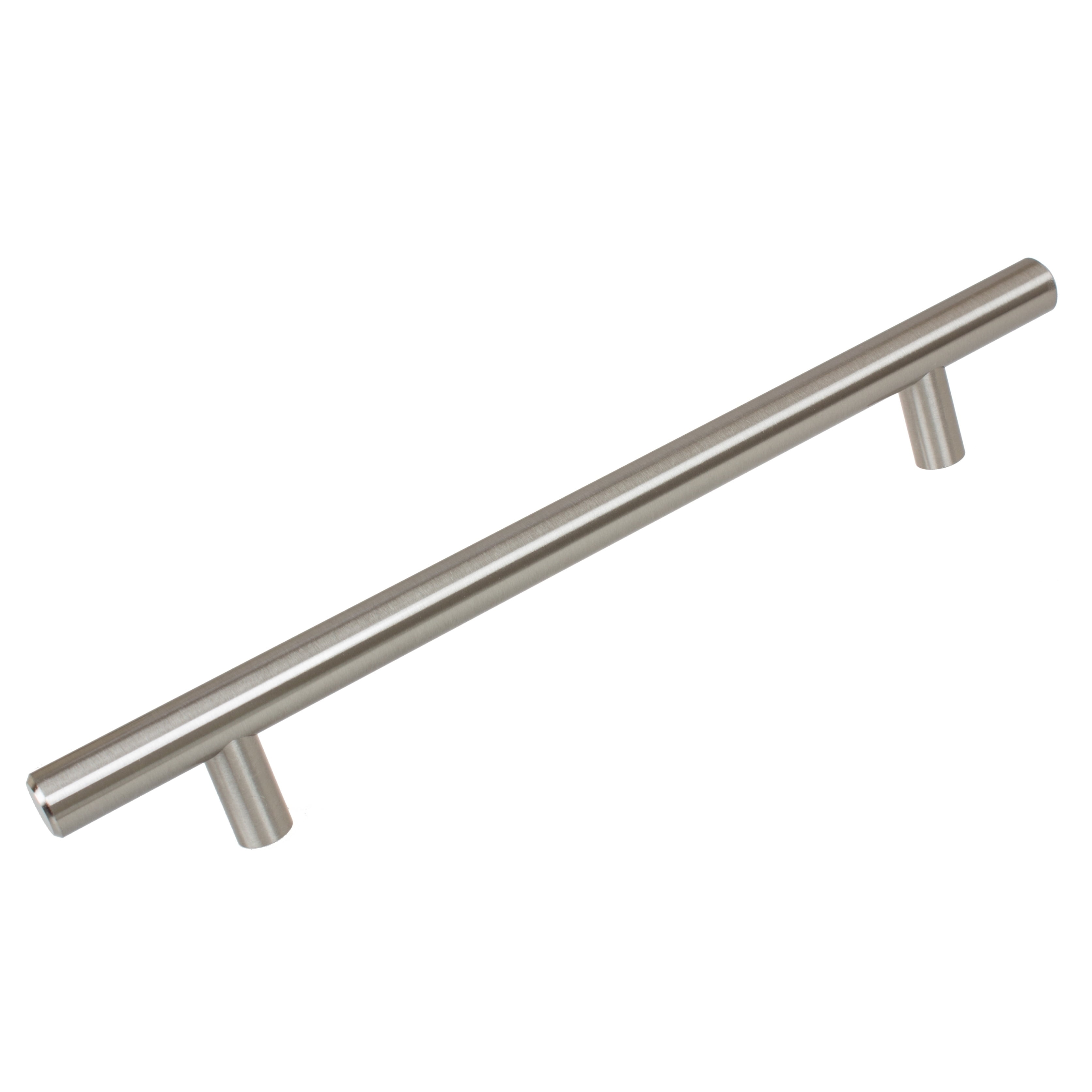 Modern Stainless Steel Bar Pull with Mounting Hardware, 10-Pack