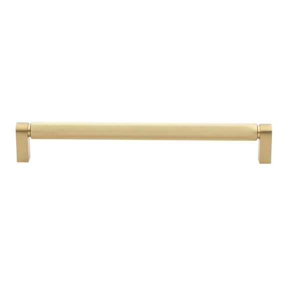GlideRite 8.75 In. Center Knurled Bar Pull Cabinet Hardware Handle (10 Pack)