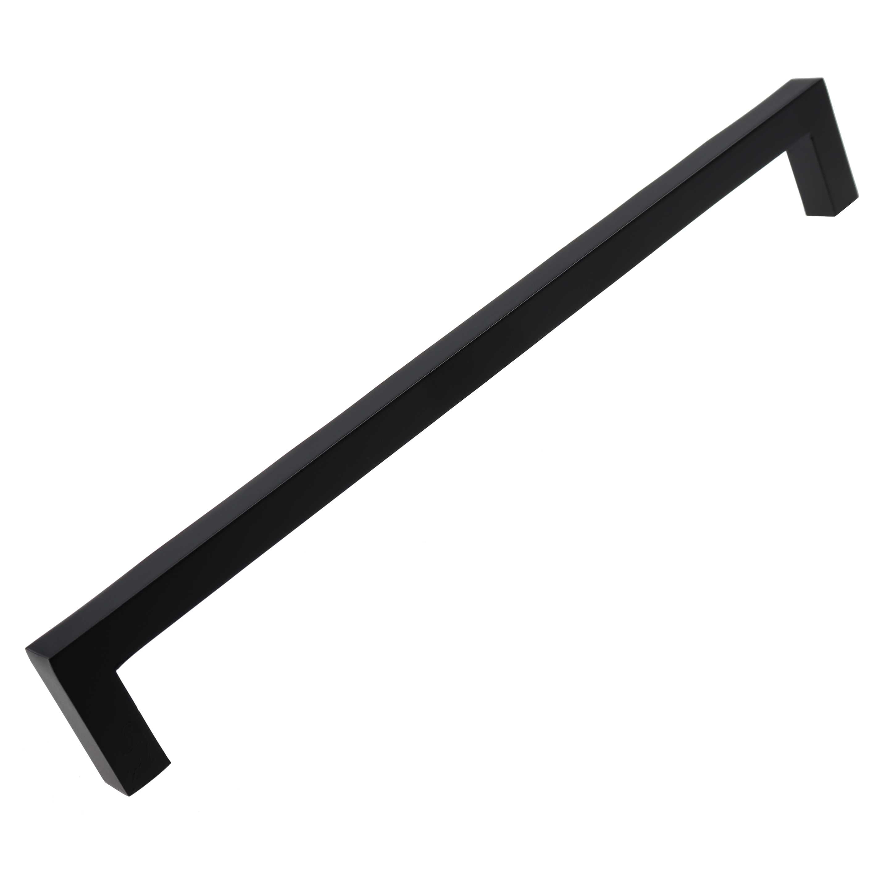 GlideRite 8.75 in. Center Solid Square Bar Cabinet Pulls, Matte Black, Pack of 10 - image 1 of 4