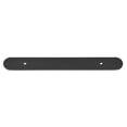 thumbnail image 1 of GlideRite 8" Rounded Backplate 5-1/16" 128mm Center-Center, Matte Black, 1 of 3