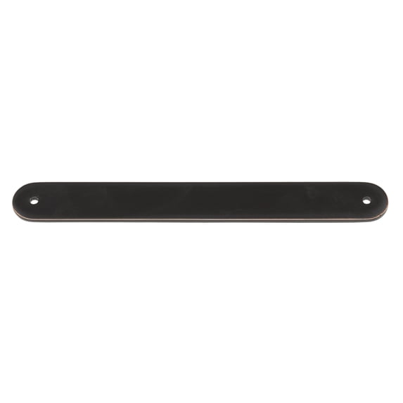 GlideRite 8" Rounded Backplate 7" 178mm Center-Center, Oil Rubbed Bronze