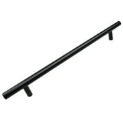 GlideRite 9 in. Center Solid Modern Cabinet Bar Pulls, Matte Black, Pack of 25