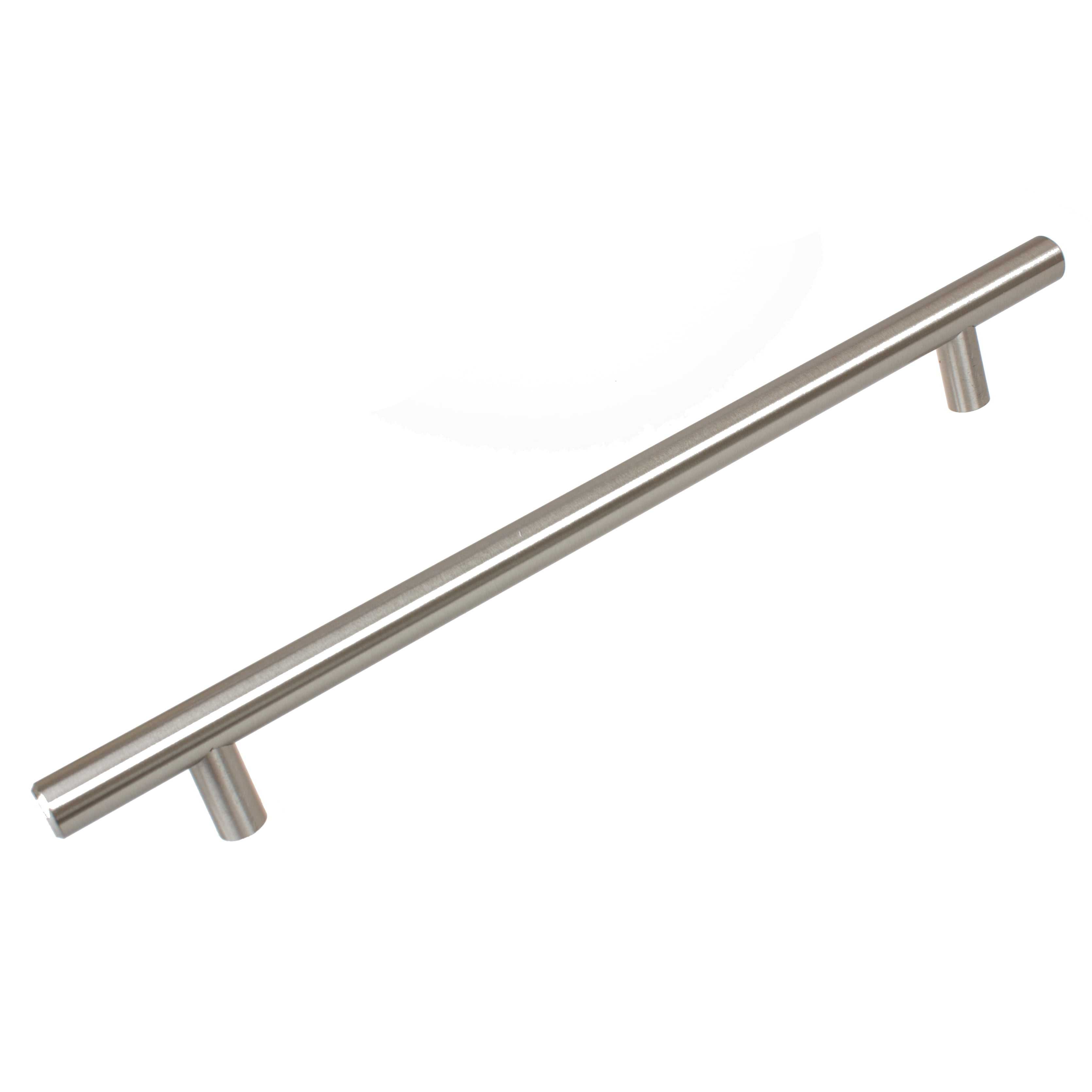 9" Stainless Steel Modern Bar Cabinet Pull with Mounting Hardware